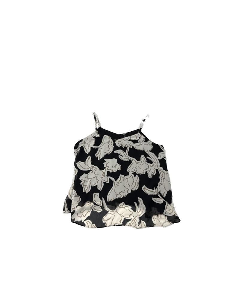 Torrid Sophie Chiffon Swing Cami In Black Floral